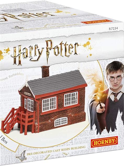 Hornby R Hogsmeade Station Signal Box Resin Building Multi Colour