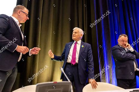 Jerzy Buzek Mep Former President European Editorial Stock Photo Stock