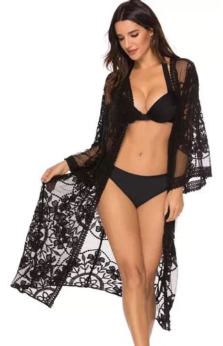 Mujer Vestido De Playa Verano Cubre Bikini Pareos Playeros Mercadolibre