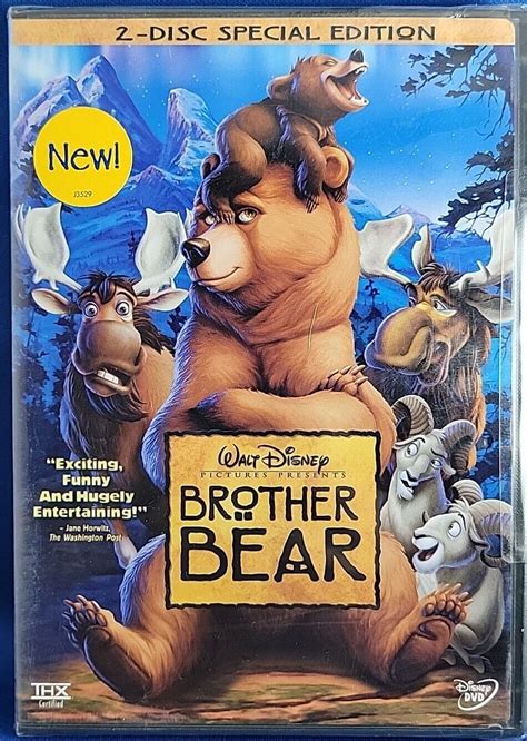 Walt Disney Brother Bear Dvd 2004 2 Disc Set Special Edition Brand