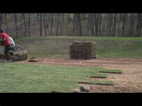 Chris Orser Landscaping Installing Sod YouTube