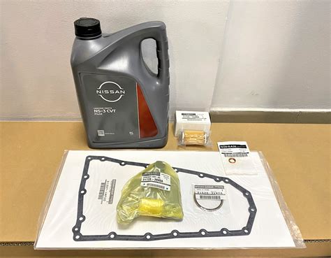 Комплект для замены масла в вариаторе CVT NS-3 Nissan Rogue 2014-2020 5 ...