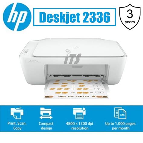 Hp Deskjet Ink Advantage 2336 All In One Printer Lazada