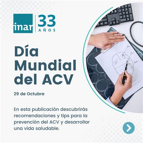 Día Mundial del Ataque Cerebrovascular ACV Comprender Prevenir y