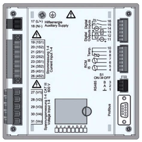 Janitza มเตอรวดพลงงานไฟฟา UMG 512 PRO Graphic Display Solar