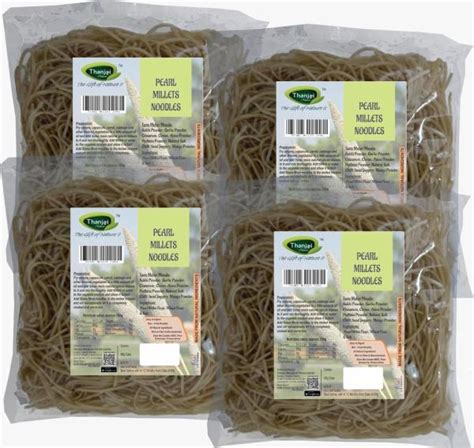 Thanjai Natural Pearl Millet Noodles 180 G Each Pack Of 4 JioMart