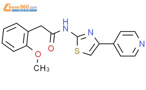 692870 97 6 Benzeneacetamide 2 Methoxy N 4 4 Pyridinyl 2 Thiazolyl