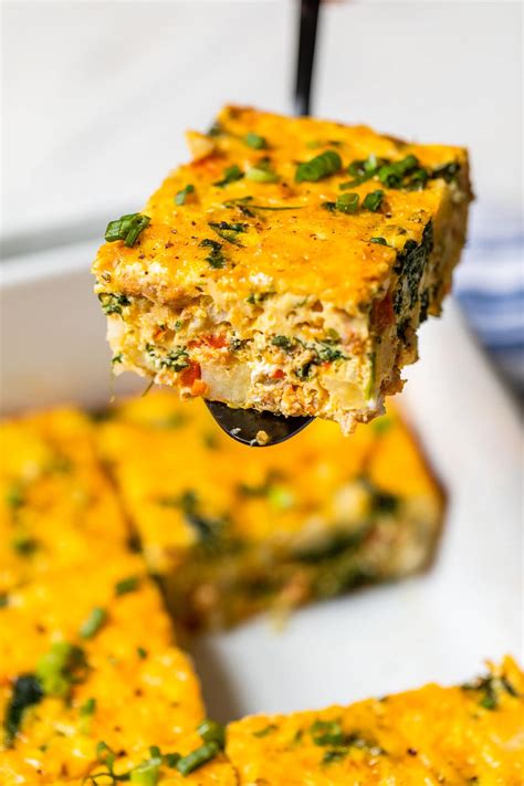 Healthy Breakfast Casserole With Hash Browns WellPlated