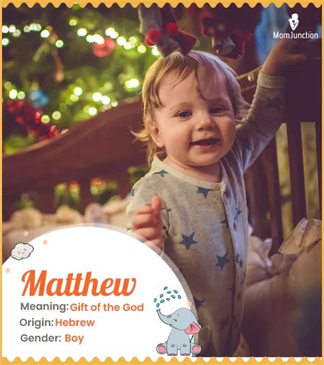 Matthew Name Meaning Origin History And Popularity