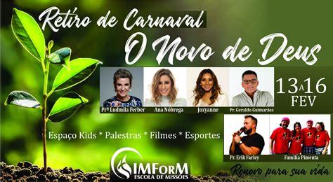 Retiro De Carnaval O Novo De Deus Sympla