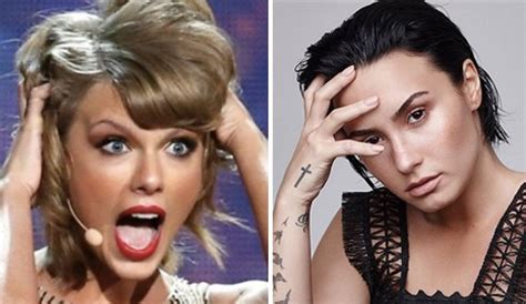 Taylor Swift reacts to Demi Lovato squad slam * starcasm.net