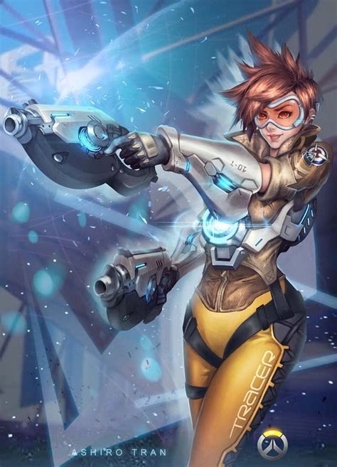 25 Absolutely Awesome 3D Fan Art Inspiration | Overwatch tracer ...