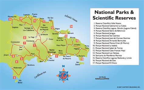 √ Natural Parks In Dominician Republic Map