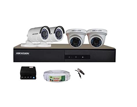 Buy Hikvision P Fhd Mp Security Camera Kit Online At Low Price In