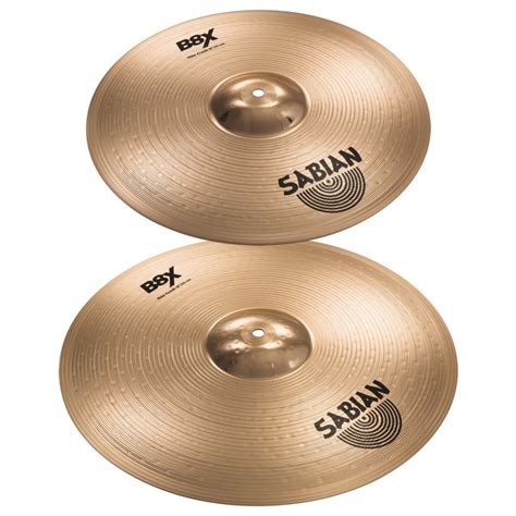 DISC Sabian B8X 16 And 18 Thin Crash Value Bundle Gear4music