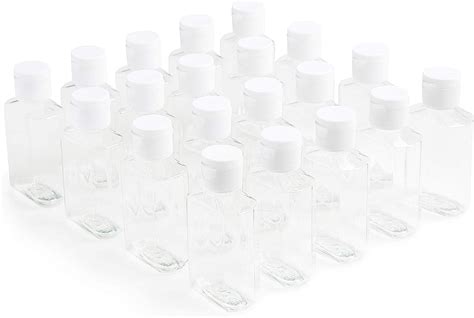 Amazon MHO Containers Clear Refillable Flip Top Bottles BPA