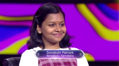 Sonakshi Patnaik Who Wants To Be A Millionaire Wiki Fandom