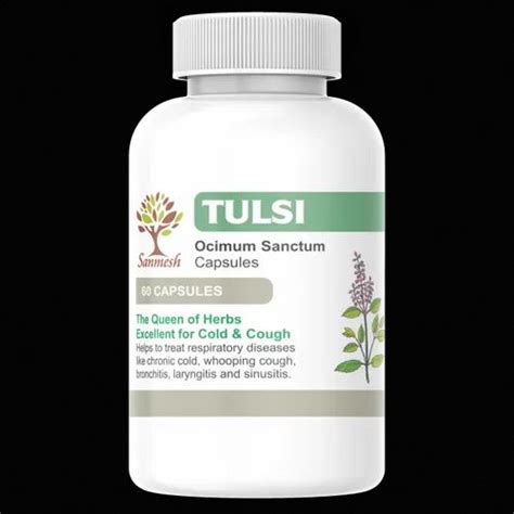 Ocimum Sanctum Tulsi Extract Capsule 500 Mg At Best Price In Indore