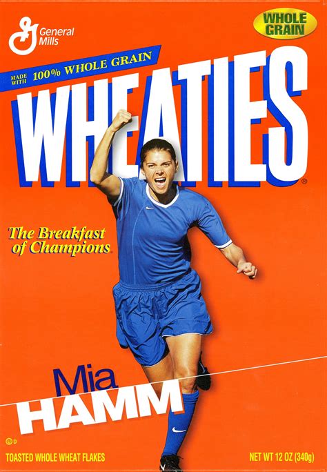 Every Olympic athlete that’s been on the Wheaties box