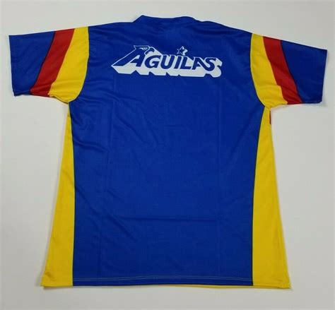 Club America Jersey Las Aguilas Blue & Yellow Retro Soccer | Etsy