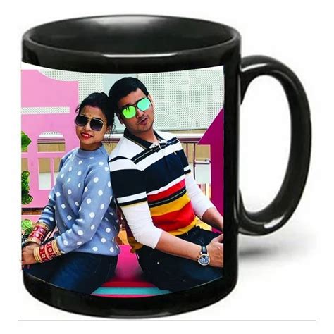 Black Patch Mug For Home Material Ceramic At Rs Piece In Noida