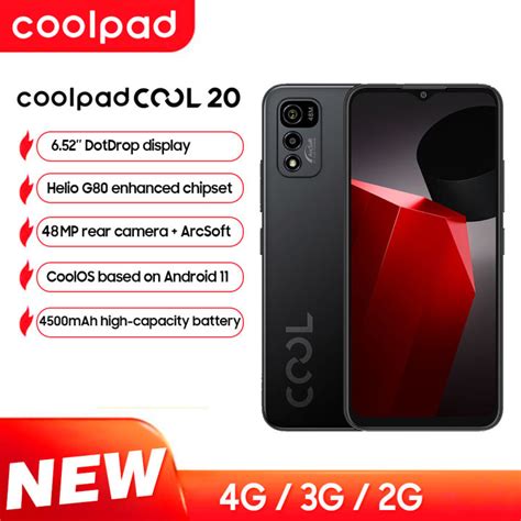 Coolpad Cool G Smartphone Dotdrop Display W Helio G