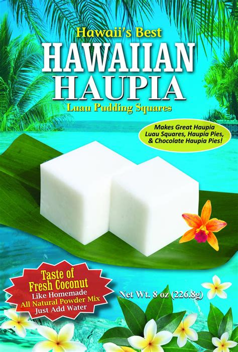 Hawaii's Best Hawaiian Haupia Luau Pudding Squares | Dip Into Paradise