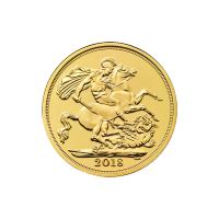 2018 Sovereign Gold Coin | The Royal Mint | Silver Gold Bull US