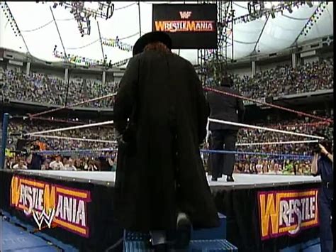 Wrestlemania 8 Jake The Snake Roberts VS L Undertaker Vidéo Dailymotion