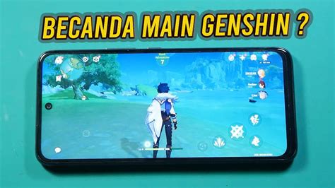 Genshin Impact On Infinix Hot Play Gb Power Mediatek Masih Bisa Main Donk Youtube