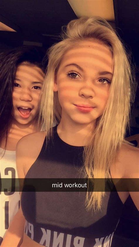 Mid Workout Jordyn Jones Snapchat Jorden Jones Jordy Jones