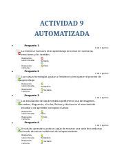 Actividad Automatizada Docx Actividad Automatizada Pregunta