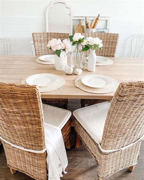 Cool Toned Spring D Cor For A Cottage Dining Room Soul Lane