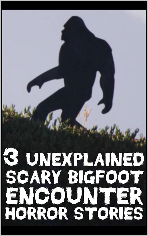 Unexplained Scary Bigfoot Encounter Horror Stories True And Scary