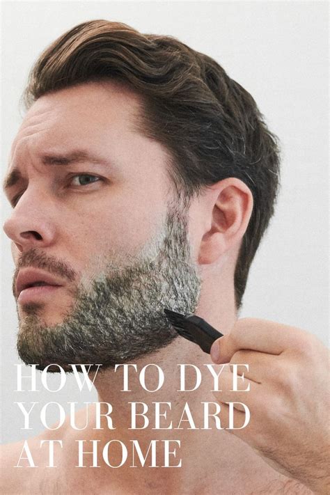 Beard Dyeing Guide Diy Tips For Coloring Your Beard