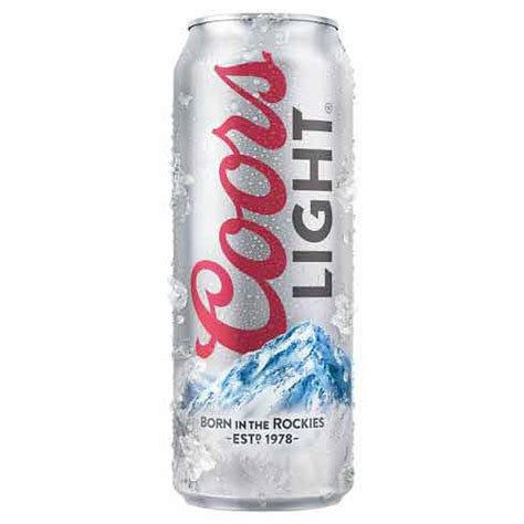 Coors Light 24oz CANS – Atlas Liquors