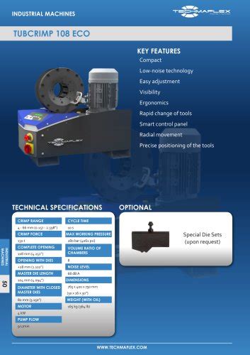 S Crimp P Techmaflex Pdf Catalogs Technical