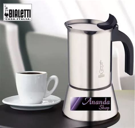 Cafeteira Italiana Inox Venus Bialetti 4 Xícaras Original Nf