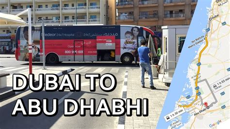 How To Travel From Dubai To Abu Dhabi 25 Aed Bus Road Trip Uae Bus