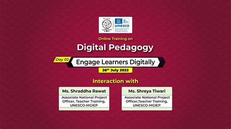 Webinar Online Training On Digital Pedagogy Engage Learners