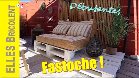 TUTO FABRIQUER UNE BANQUETTE DOSSIER INCLINE EN BOIS DE PALETTES