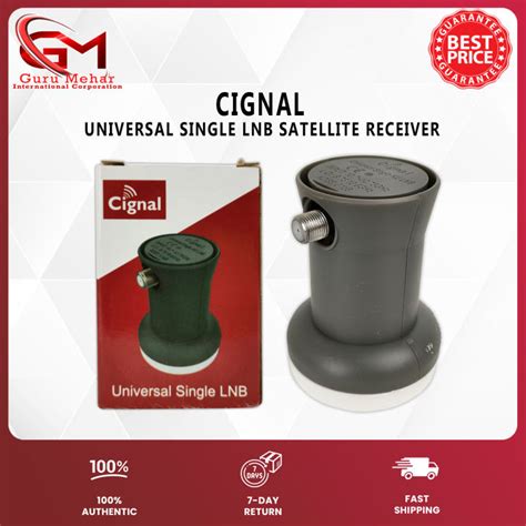 CIGNAL LNB Universal Single Cignal LNB Satellite Receiver Signal