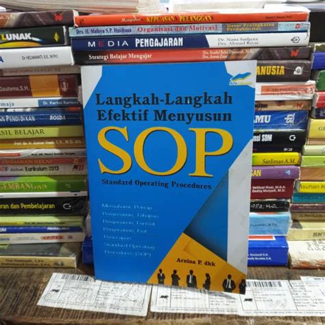 Jual Langkah Langkah Efektif Menyusun SOP By Arnina Shopee Indonesia