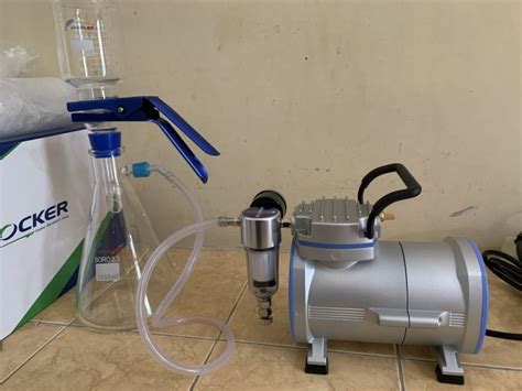 Jual Set In Glass Vacuum Filtration With Vacuum Pump Rocker