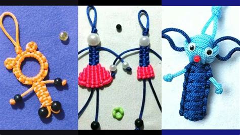 Top Cute Macrame Keychain Tutorial Membuat Souvenir Gantungan Kunci