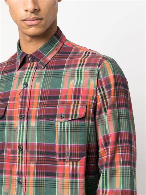 Polo Ralph Lauren Plaid Check Long Sleeve Shirt Farfetch