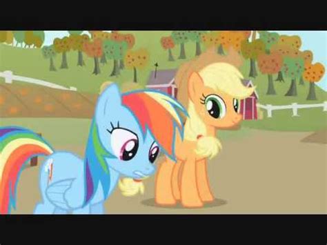 MLP Fandub Applejack Vs Rainbow Dash YouTube