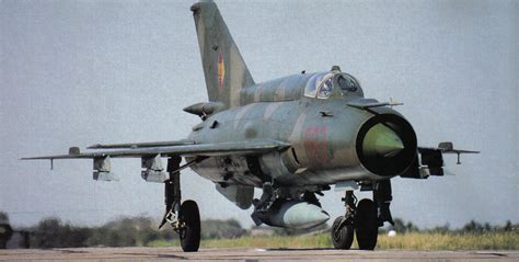 Russian Fighter Jet Mig 21 Fishbed Air Force Russian East Germany