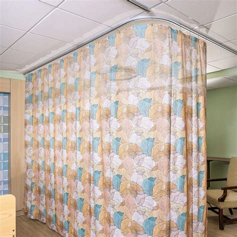 Buy Hospital Privacy Cubicle Curtain With MESH And Grommet TOP