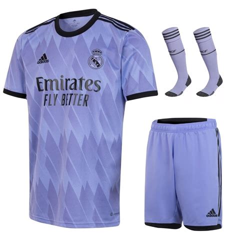 MAILLOT KIT ENFANT REAL MADRID EXTERIEUR 2022 2023